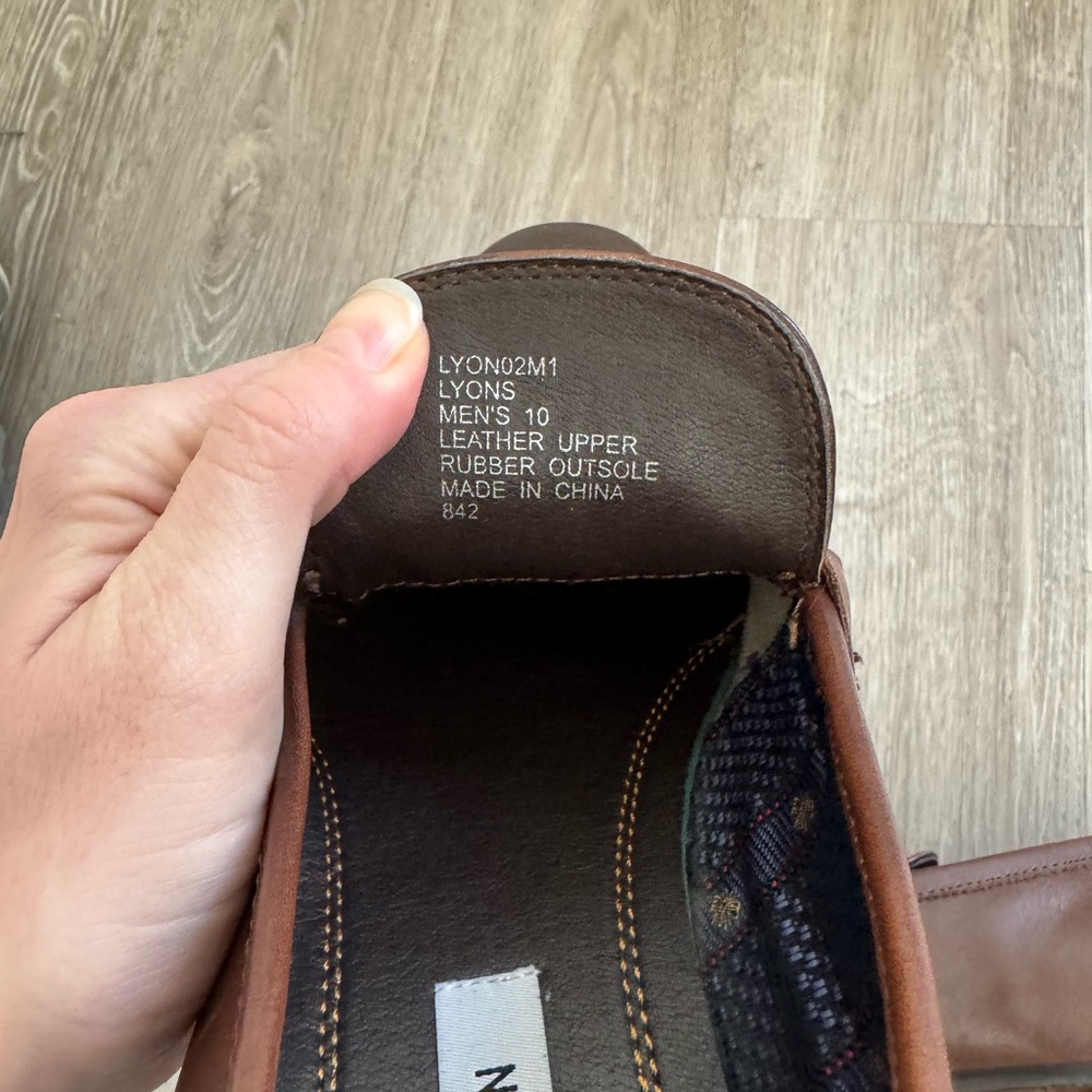 Steve Madden Leather Slip-Ons - Picture 4 of 5